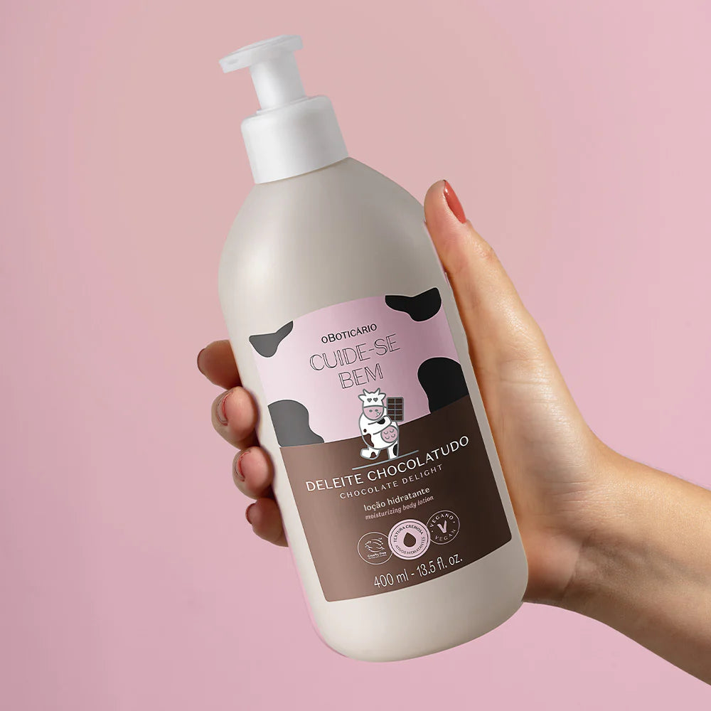Deleite Chocolatudo Cuide-se Bem Lotion 400ml