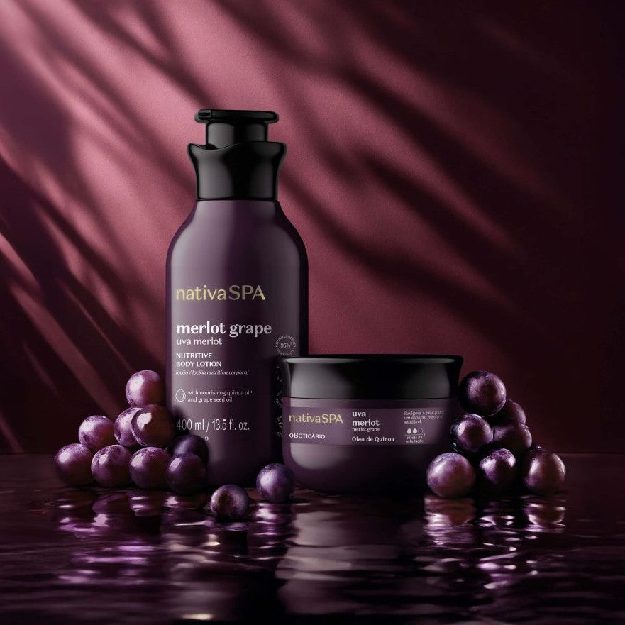 Uva Merlot exfoliant NativaSPA gommage 180g