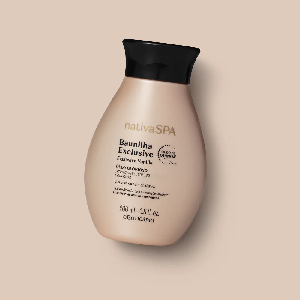 Vanille de Madagascar NativaSPA Huile corps 200ml