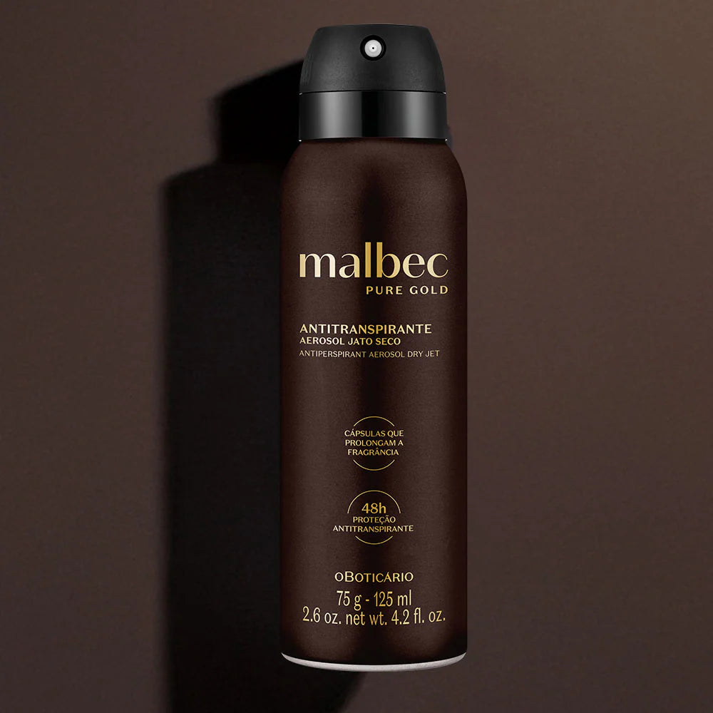 Déodorant Malbec Pure gold 125ml