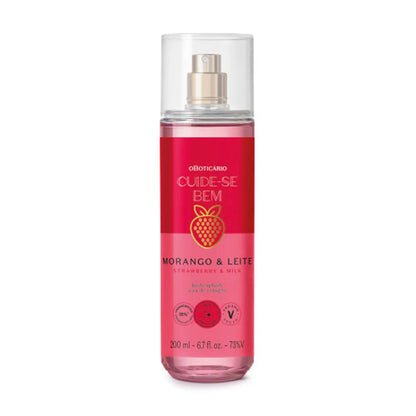 Morango & Leite Cuide-se Bem Body splash 200ml
