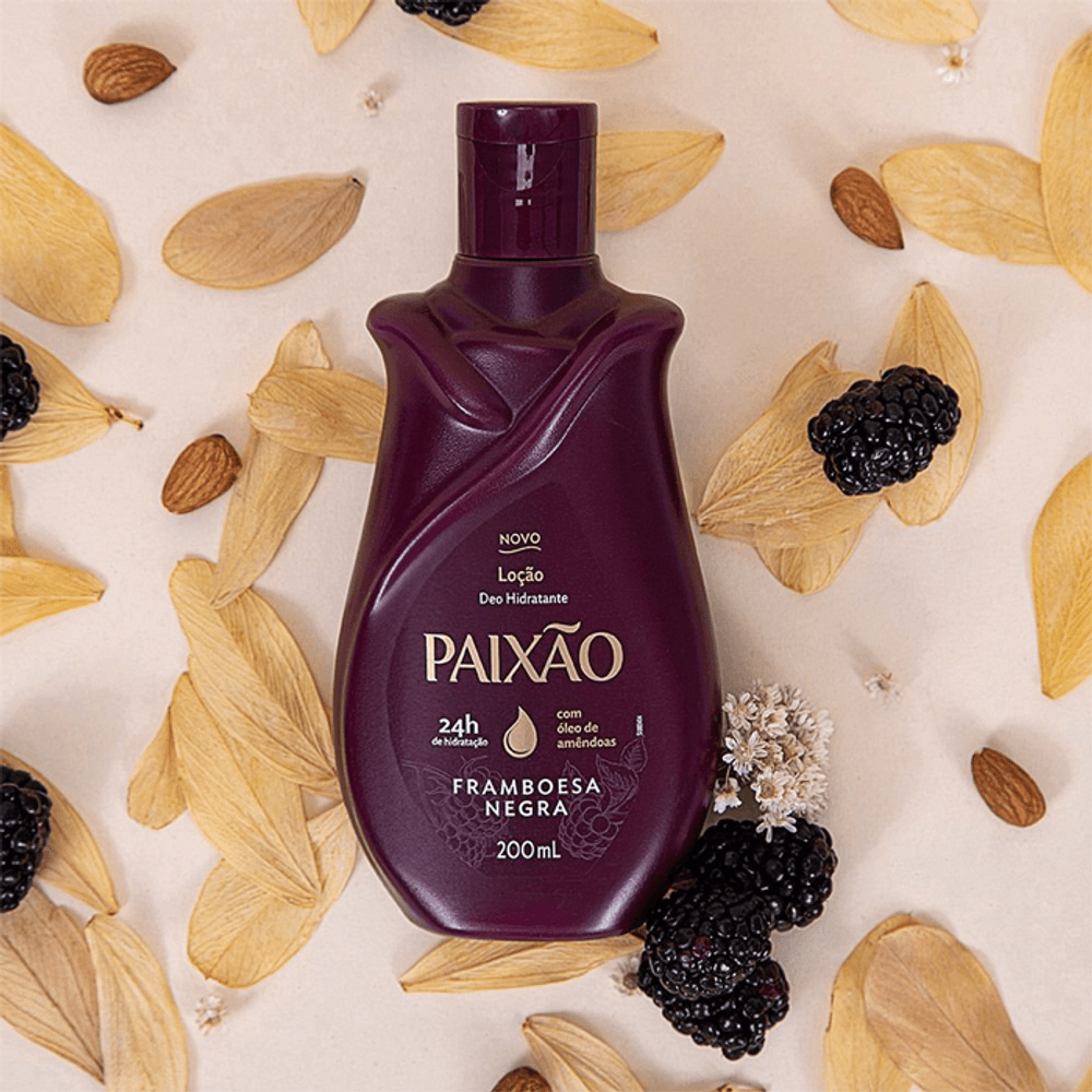Paixão Framboesa Negra Lotion 200ml