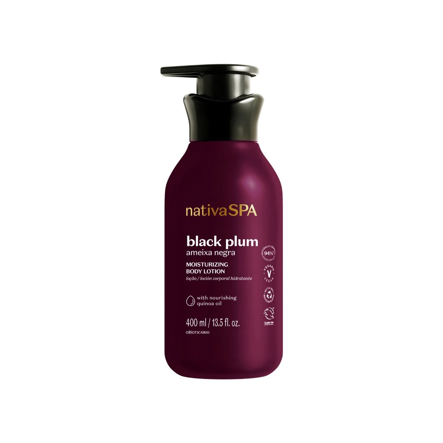 Black plum Ameixa Negra NativaSPA Lotion 400ml