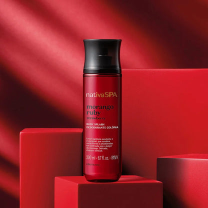 Morango rubi strawberry NativaSpa Body splash 200ml