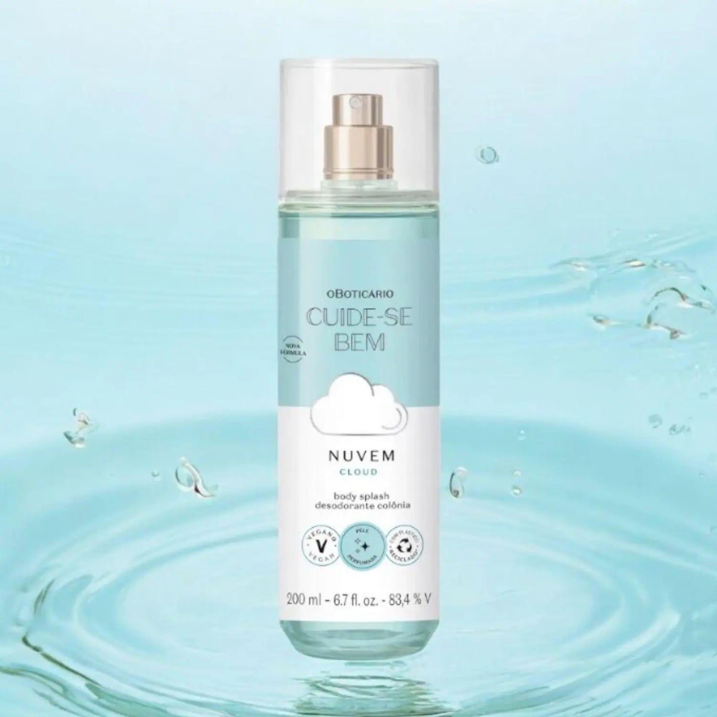 Nuvem Cuide-se Bem Body splash 200ml