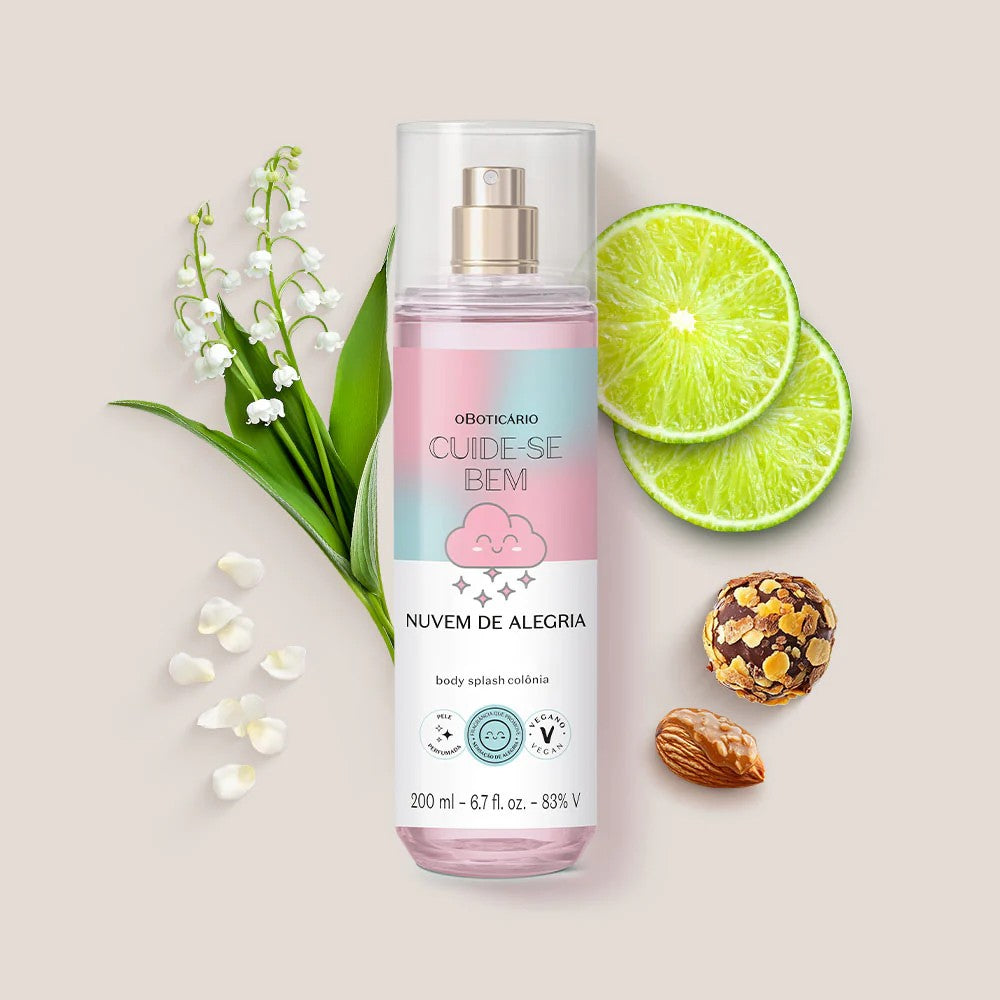 Nuvem de Alegria Cuide-se Bem Body splash 200ml
