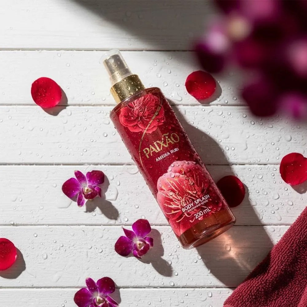 Paixão Ameixa rubi Body splash 200ml