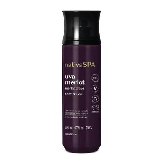 Uva merlot NativaSPA Body splash 200ml