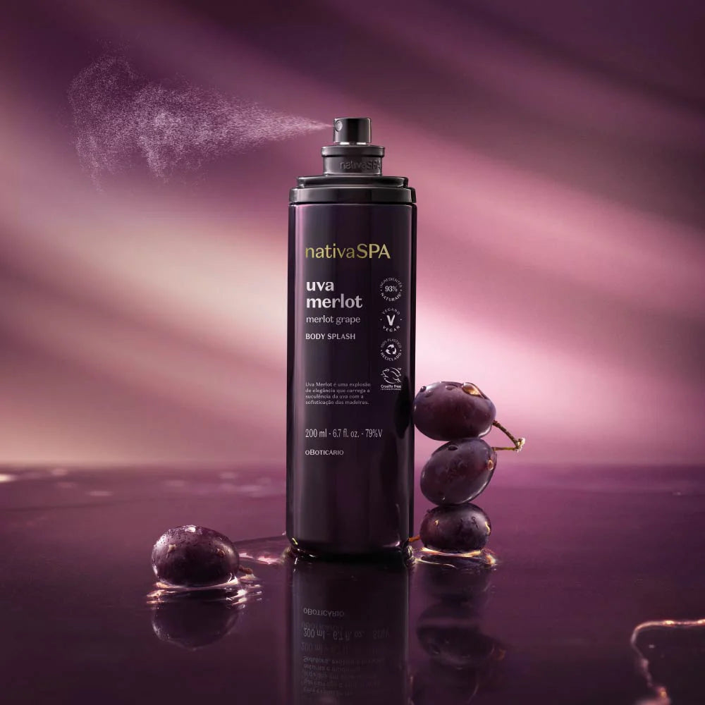 Uva merlot NativaSPA Body splash 200ml