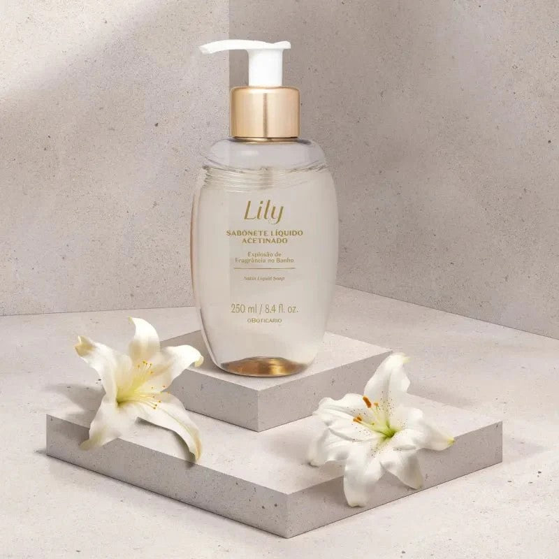 Gel douche Lily Sabonete liquido Acetinado 250ml