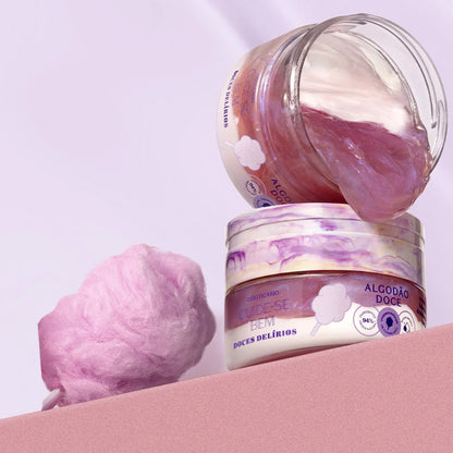 Algodão Doce Doces Delirios Cuide-se bem Crème Hydratante 200g