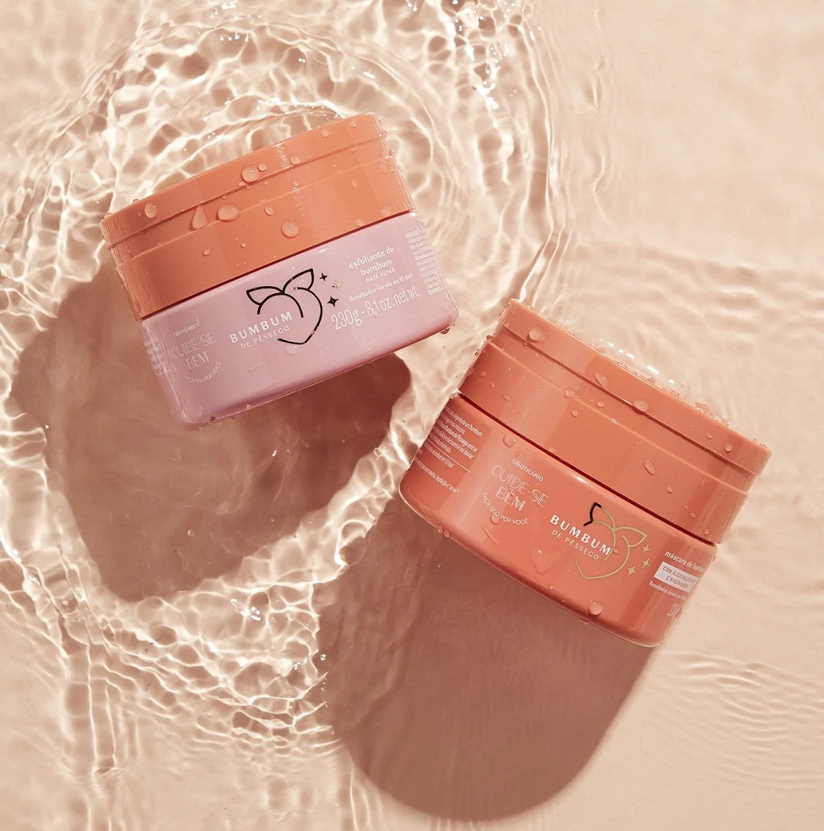 Bumbum de Pêssego Masque hydratant pour fesses à la pêche 230g