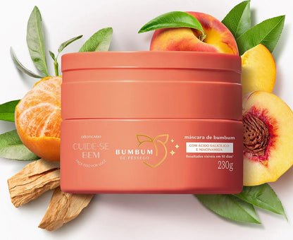 Bumbum de Pêssego Masque hydratant pour fesses à la pêche 230g