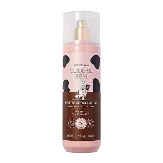 Deleite Chocolatudo Cuide-se Bem Body splash 200ml