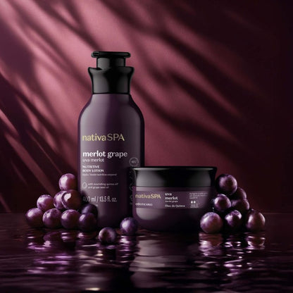 Uva Merlot exfoliant NativaSPA gommage 180g