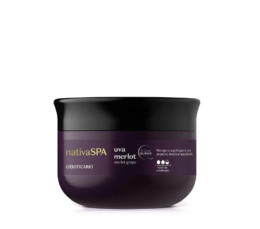 Uva Merlot exfoliant NativaSPA gommage 180g
