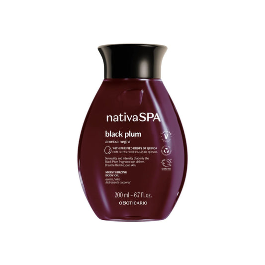 Black plum Ameixa Negra NativaSPA Huile corps 200ml