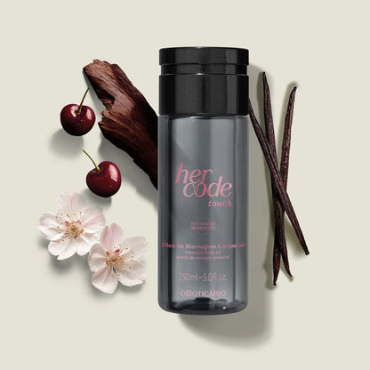 Her Code Touch huile corps 150ml