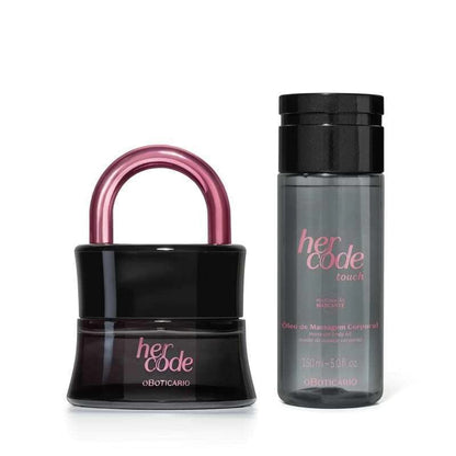 Her Code Touch huile corps 150ml