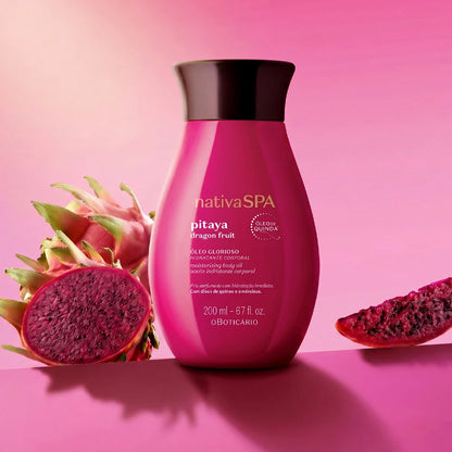 Pitaya Dragon Fruit Glorioso NativaSPA Huile corps 200ml