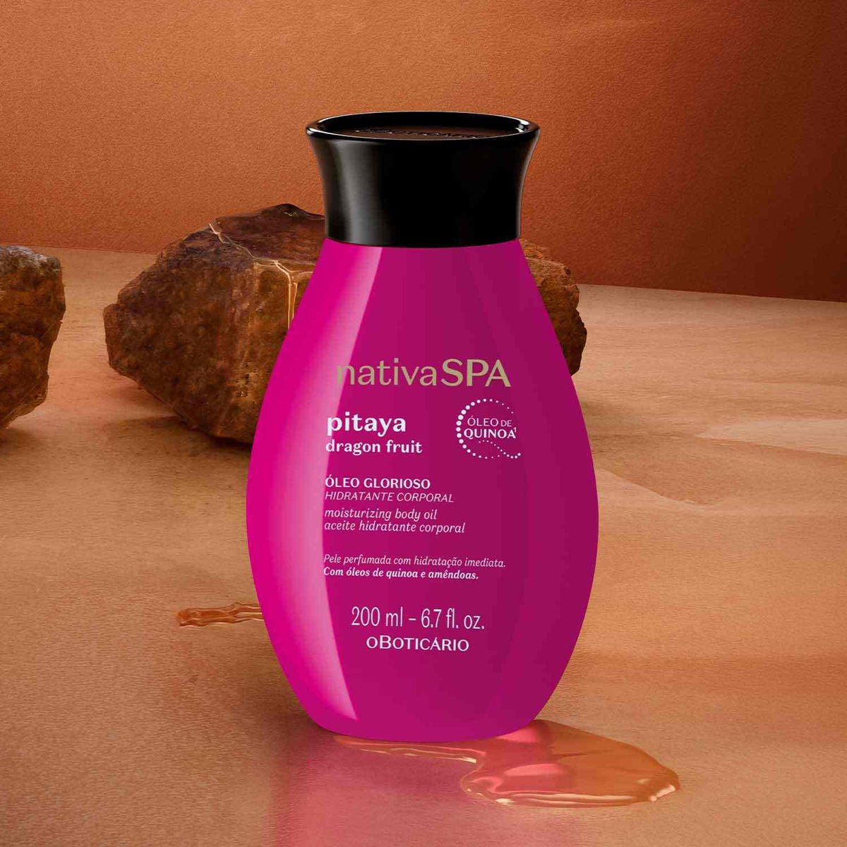 Pitaya Dragon Fruit Glorioso NativaSPA Huile corps 200ml