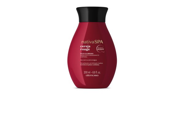 Cereja rouge Glorioso de banho NativaSPA Huile corps 200ml