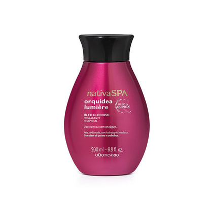 Orchirdée Lumière Huile de bain corps NativaSPA 200ml