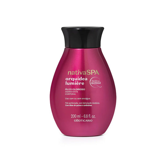 Orchirdée Lumière Huile de bain corps NativaSPA 200ml