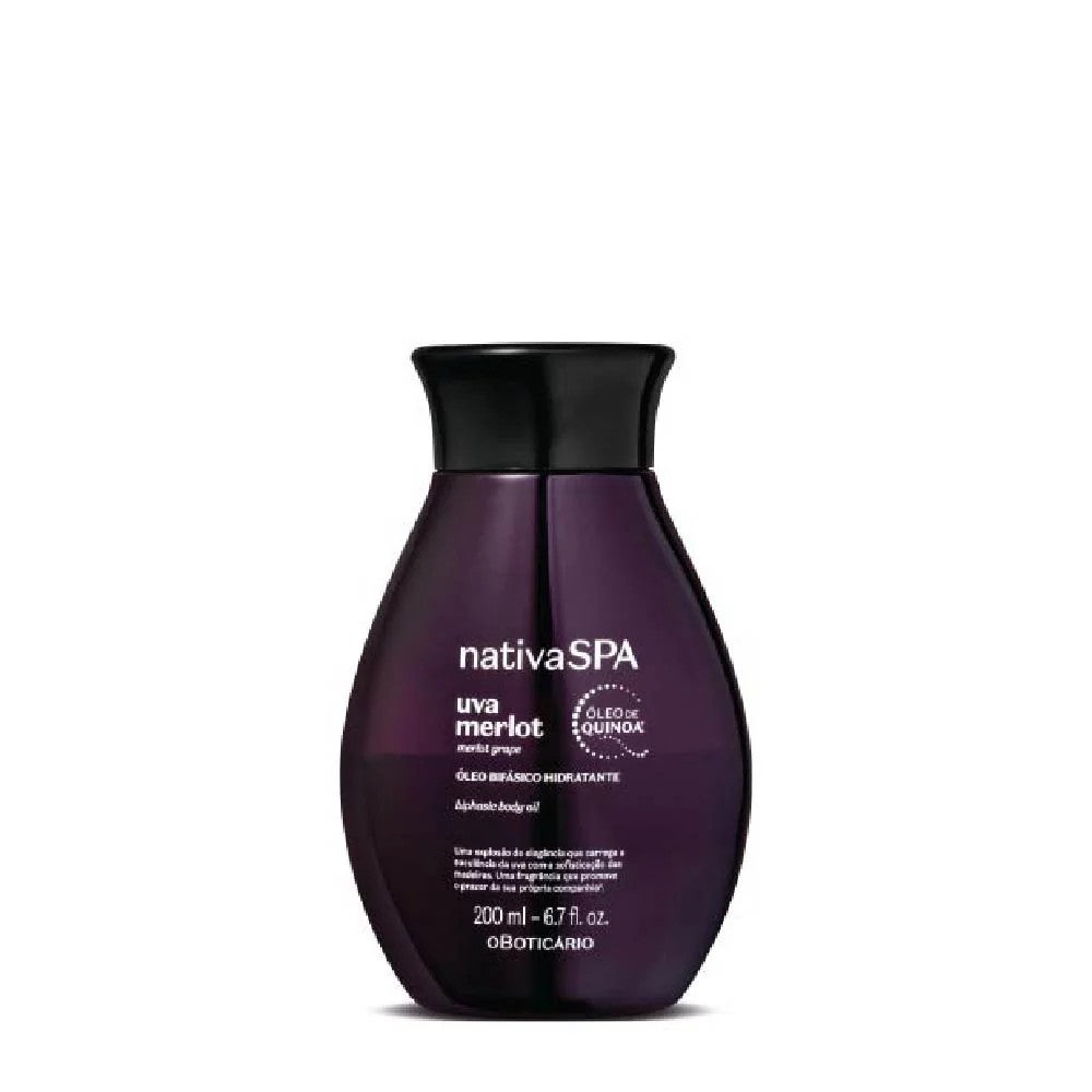 Uva Merlot Huile Biphasique NativaSPA 200ml