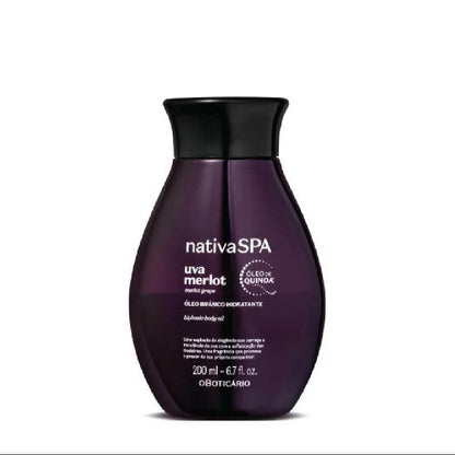 Uva Merlot Huile Biphasique NativaSPA 200ml