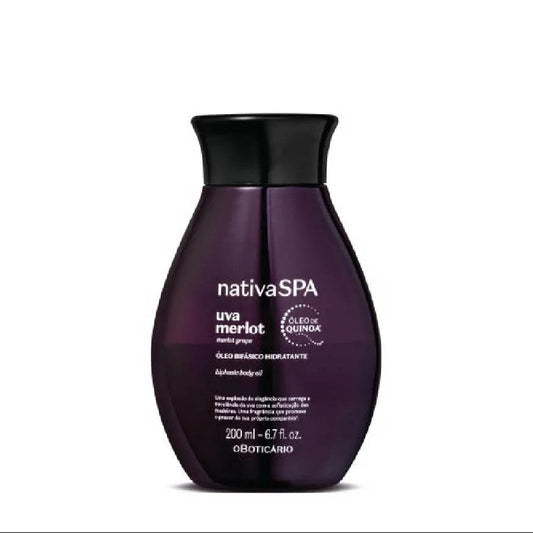 Uva Merlot Huile Biphasique NativaSPA 200ml