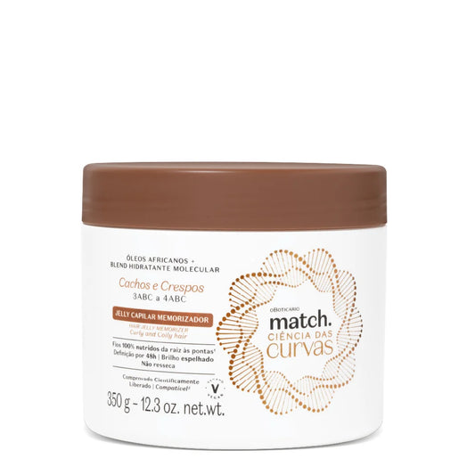 Jelly Capillaire Match Ciencia Das Curvas 350g