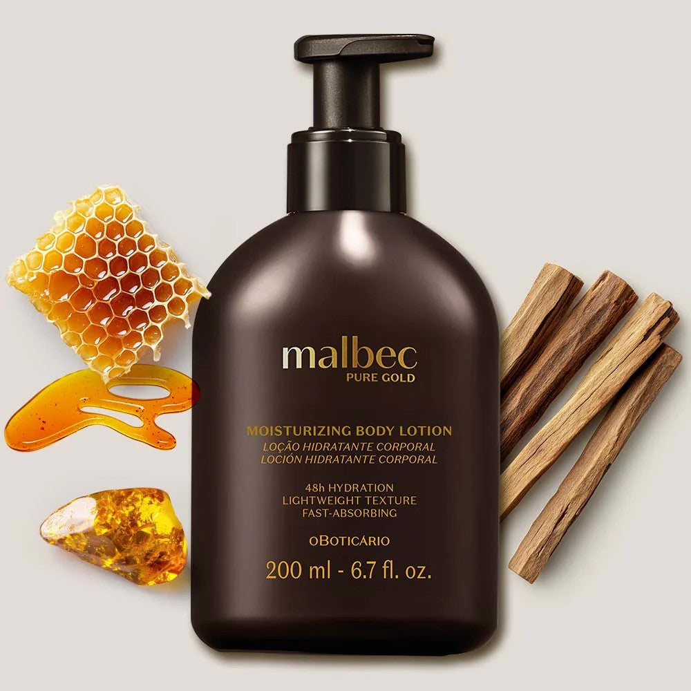Malbec pur Gold Lotion hydratante 200ml