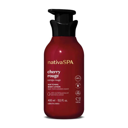 Cherry Rouge Lotion hydratante NativaSPA 400ml