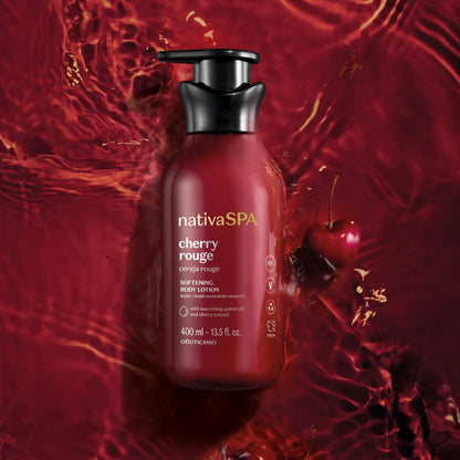 Cherry Rouge Lotion hydratante NativaSPA 400ml