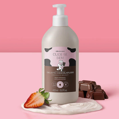 Deleite Chocolatudo Cuide-se Bem Lotion 400ml