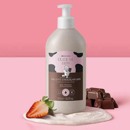 Deleite Chocolatudo Cuide-se Bem Lotion 400ml