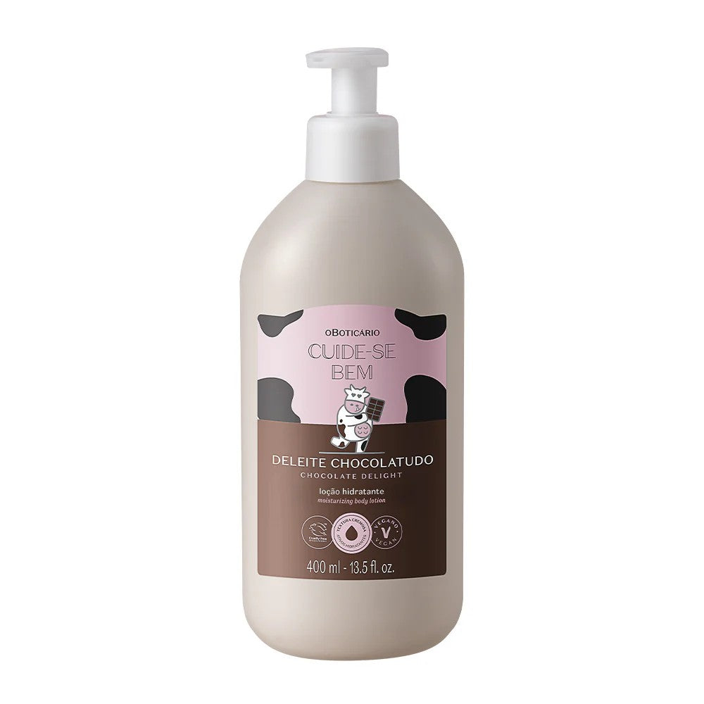 Deleite Chocolatudo Cuide-se Bem Lotion 400ml