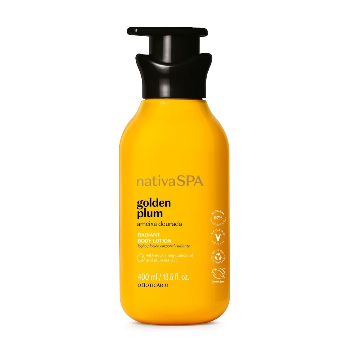 Golden Plum Dourada Lotion hydratante NativaSPA 400ml