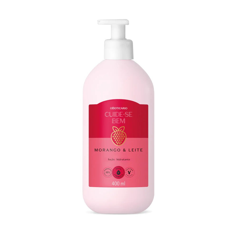Morango & Leite Cuide-se Bem Lotion 400ml