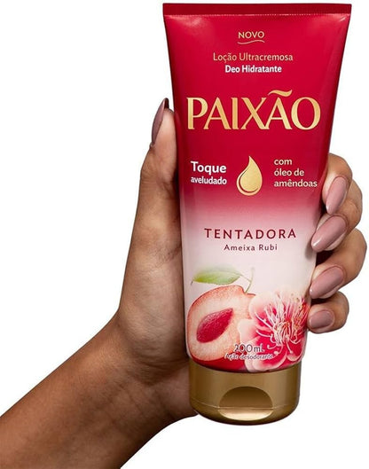 Paixão Novo Lotion Ameixa Rubi Tentadora 200ml