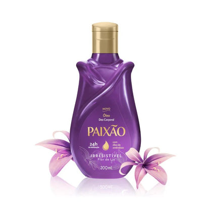Paixão Irrésistivel Flor de Lys Huile corps 200ml
