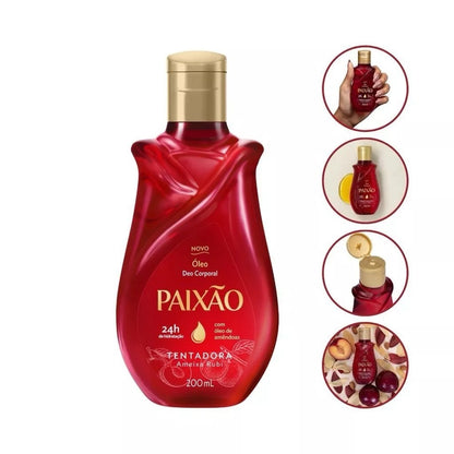 Paixão Ameixa Rubi Huile corps 200ml