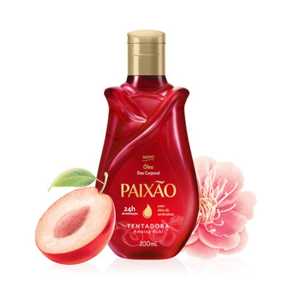Paixão Ameixa Rubi Huile corps 200ml