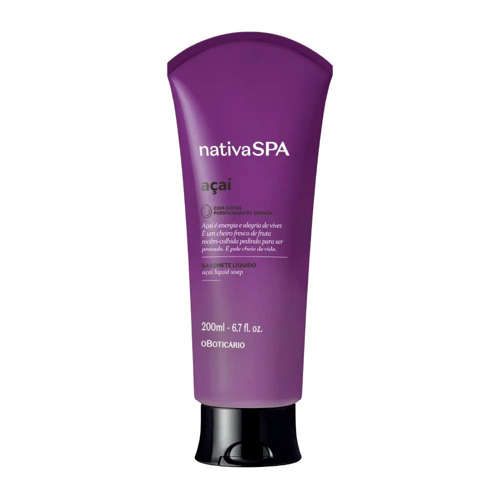 Gel douche Açai Sabonete liquido 200ml
