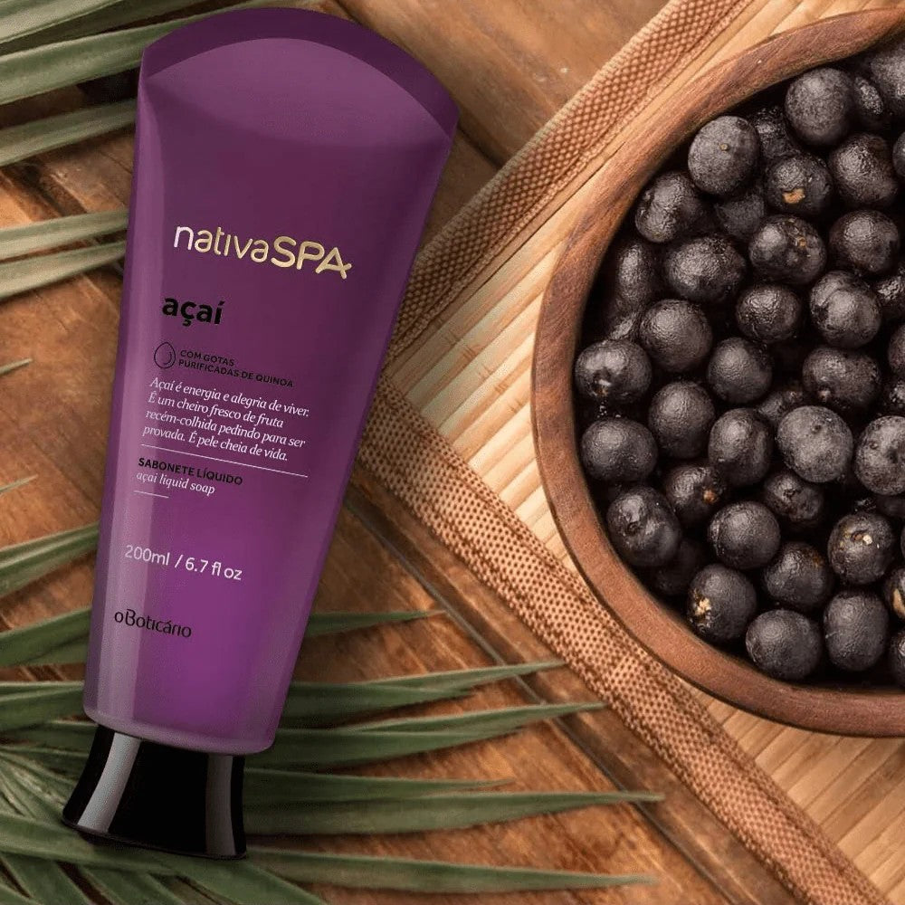 Gel douche Açai Sabonete liquido 200ml