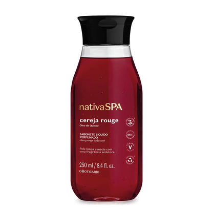 Gel douche Cereja rouge Sabonete liquido 250ml