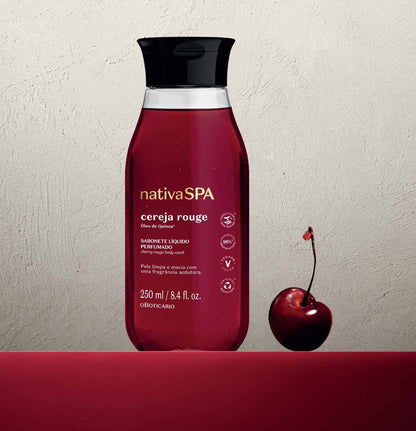 Gel douche Cereja rouge Sabonete liquido 250ml