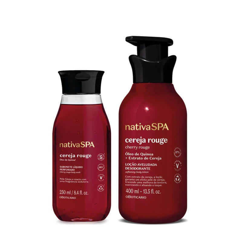 Gel douche Cereja rouge Sabonete liquido 250ml