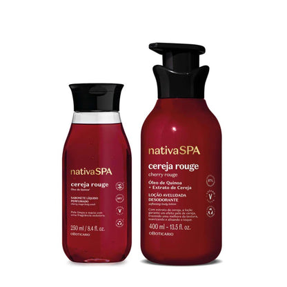Gel douche Cereja rouge Sabonete liquido 250ml